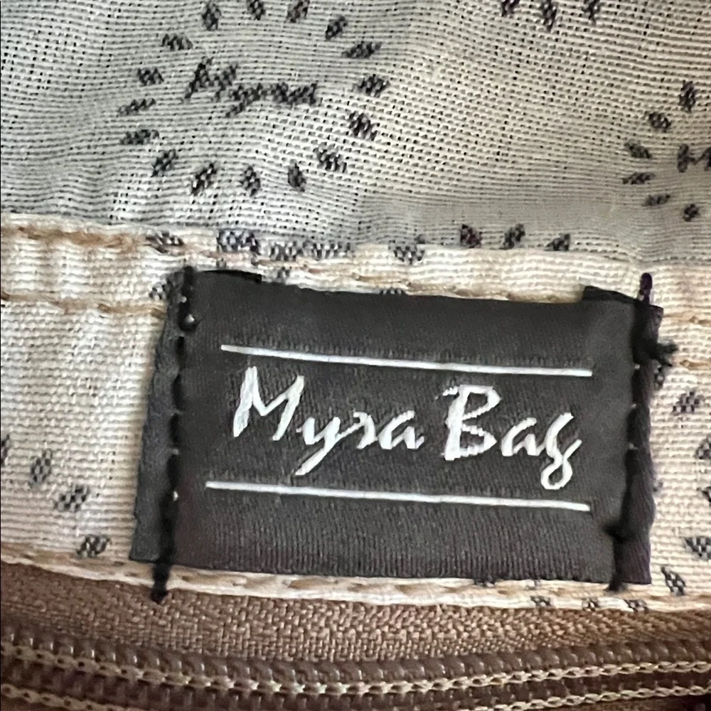 VINTAGE Myra Bag Canvas Blend Key Tote - Picture 3 of 5